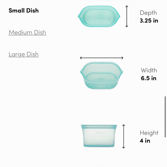 Zip top dish set - Picture 8 of 10